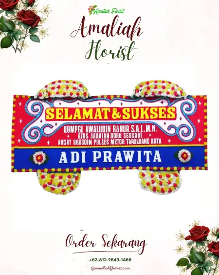Papan Bunga Ucapan Selamat Limau Sundai